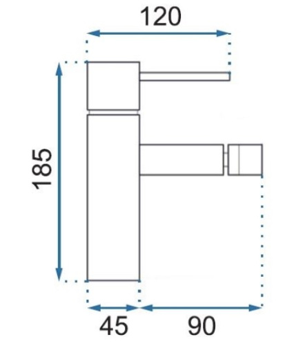 Смеситель для биде Rea Tess B8805