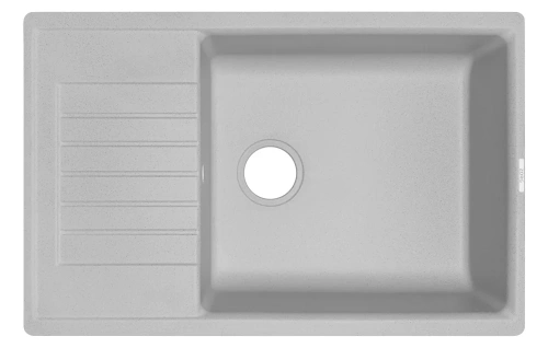 Мойка кухонная Zorg Dello 78 серый жемчуг