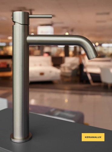 Смеситель для умывальника Vivi Felice 0625 Nichel