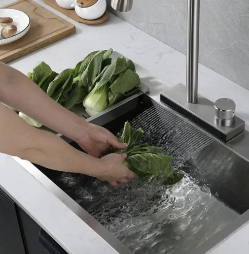 Смеситель для мойки Rea Conor nikiel matt B6313