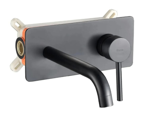 Смеситель для умывальника Rea Viva Black B0231