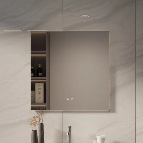 Зеркало Vincea LED VLM-4F800GM-2 800х800