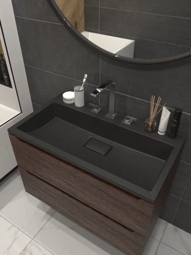 Умывальник Versalia Absolute 80 black