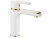 Смеситель для умывальника Rea Bloom White Gold B9919