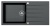 Мойка для кухни Alveus Granital CADIT 50 CARBON - G91 1000x500 1140598