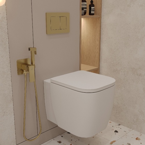 Комплект Oliveeka инсталляция OL-MQ-003 с унитазом OL-G1 и кнопкой OL-E12-BG