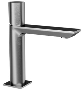 Смеситель для раковины Remer Edge EG512NP, никель брашированный