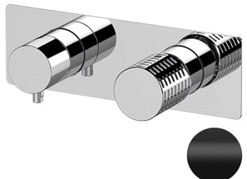 Смеситель для душа Remer Celebrity CEC92ZWBNO, черный матовый