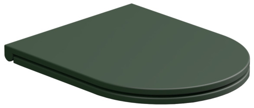 Крышка с сиденьем GSG Ceramic Design Like LKCOPRSLTICR036, Smeraldo Matt