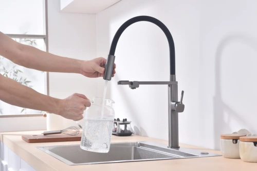 Смеситель для кухни Vincea VKF-119GM