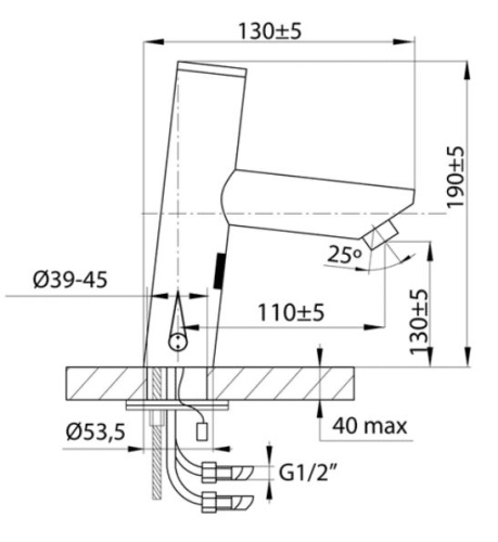 Смеситель для раковины Ahti SN207501