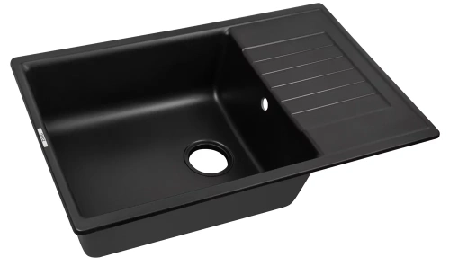 Мойка кухонная Zorg Dello 78 черный оникс