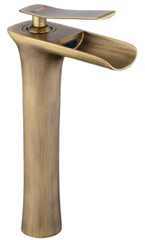 Смеситель для раковины Rea Laguna antique gold B8120