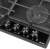 Газовая варочная панель ZORG HAG63 FDW black matte
