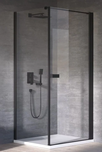 Душевая дверь Kolpa-San Andromeda D 100 black transparent 516620