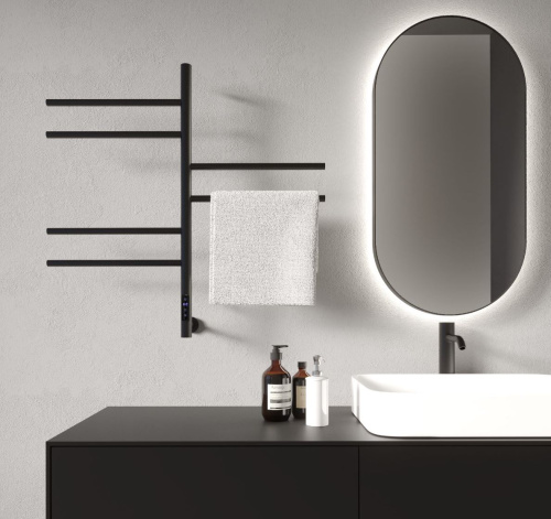 Полотенцесушитель электрический Vincea VTD-1S2CBE