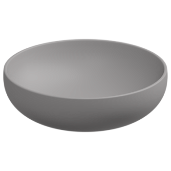 Раковина накладная 45 см GSG Ceramic Design Easy EALAVRO45038, Fumo Matt