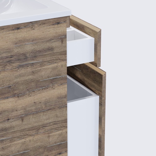 Тумба напольная Vela Каскад 57Н под Kamilla 120 (дуб галифакс олово) TU205710