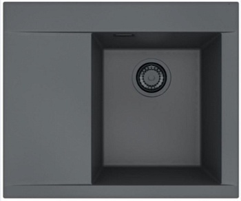 Мойка для кухни Alveus PURE-G 50R Algranit DEEP BLACK-A90 BE 620x520x198 1149490