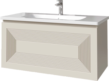 Тумба подвесная Caprigo Modo Quarta 100 35715-SF023