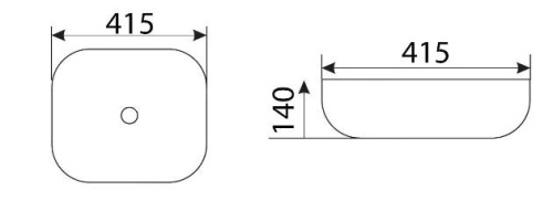 Умывальник CeramaLux 360