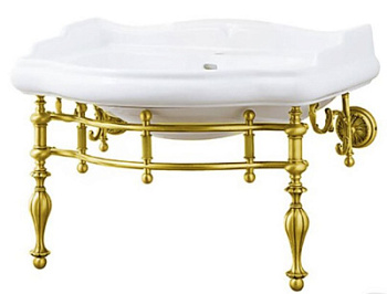 Консоль с раковиной Caprigo LOW7060/73-ORO