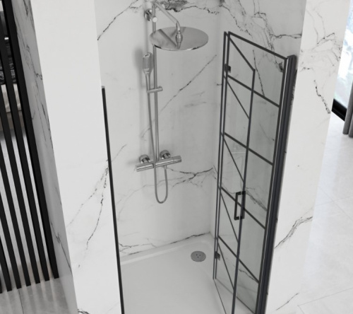 Душевая дверь Rea Molier Black 90 K8538