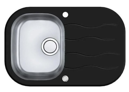 Мойка для кухни Alveus WAVE UP 20 черный 760x500 1123814
