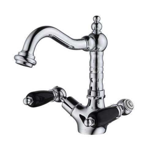 Смеситель для умывальника Caprigo Adria-classic Black Edition 03B-526-CRM