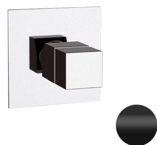 Смеситель для душа Remer Q-Elegance QT30KBNO, черный матовый