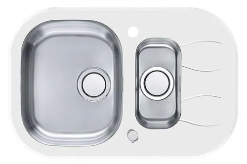 Мойка для кухни Alveus WAVE UP 30 белый 760x500 1123816
