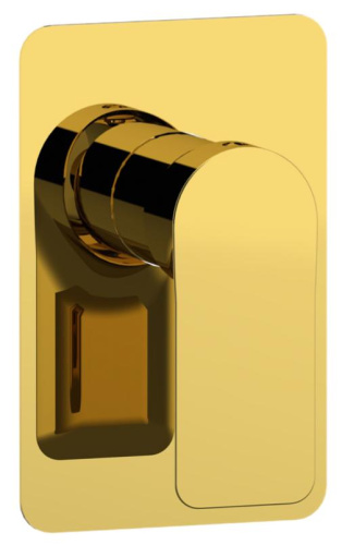 Смеситель для душа Remer Infinity I30DO, золото глянцевое