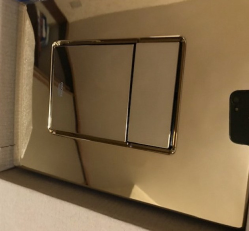 Кнопка смыва Grohe Skate Cosmopolitan 38732GL0 золото глянцевое