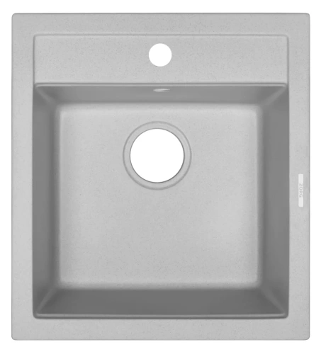 Мойка кухонная Zorg Como 46 серый жемчуг