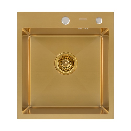 Мойка кухонная Arfeka Eco AR 450*500 gold PVD NANO