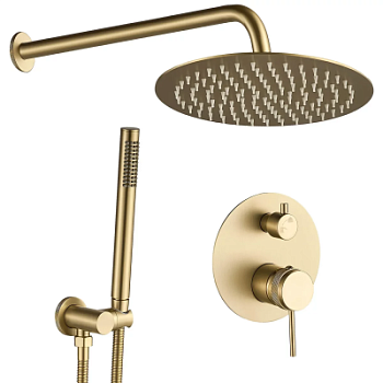 Душевая система Rea Lungo Grip gold matt P8950 Душевая система Rea Lungo Grip gold matt P8950