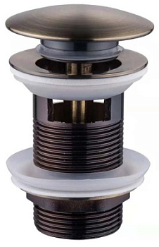 Донный клапан для раковины Vivi Felice V-4 Bronzo с переливом