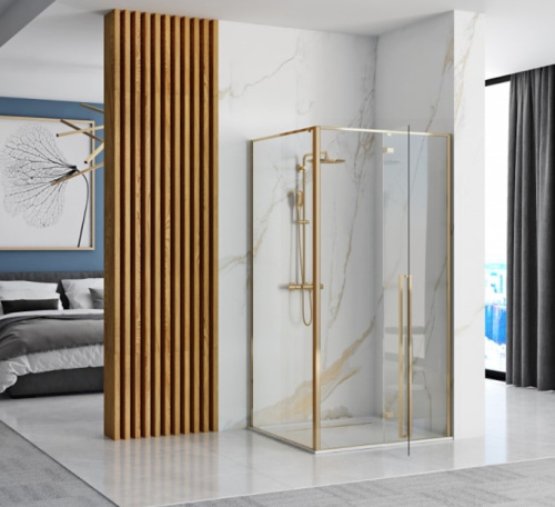Душевой уголок Rea Fargo Gold 90x90 K4903