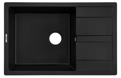Мойка кухонная Zorg Apollo 78 черный оникс