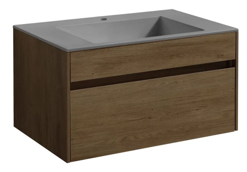 Тумба подвесная Vincea Chiara 800 T.Oak VMC-2C800TO