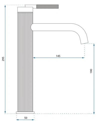 Смеситель для умывальника Rea Argon gold B7803