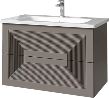 Тумба подвесная Caprigo Modo Quarta 80 35712-SF025