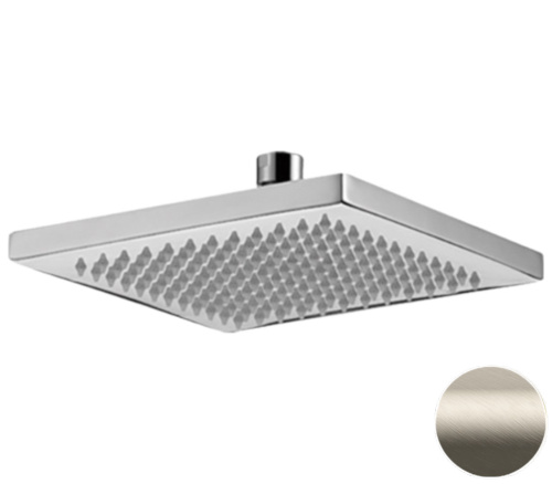 Верхний душ с шарнирным соединением 20 см Remer 359SSXVX, сталь