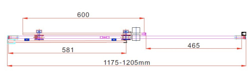 Душевая дверь Vincea Como VPS-1C120CL