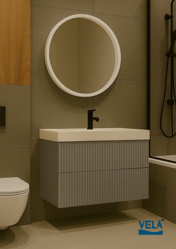 Тумба подвесная Vela Маргарита 60П под Classica (серый) TU6337