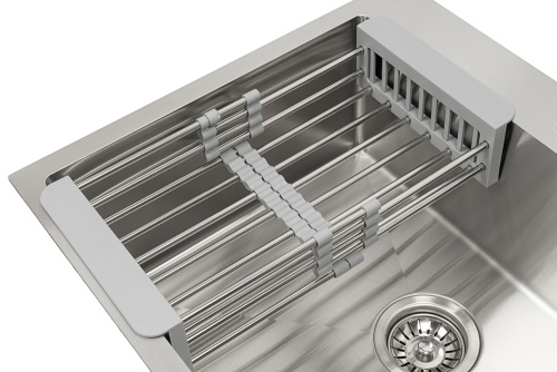 Комплект Arfeka Eco AR мойка 450*450 (настольная), коландер, дозатор satin decor millet grains