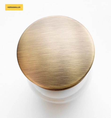 Донный клапан для раковины CeramaLux RD007 с переливом