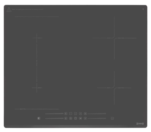 Индукционная варочная панель Zorg INO62 gray