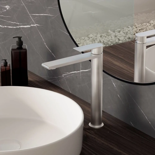 Смеситель для раковины Vincea Vogue VBF-2VS2BN