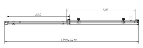 Душевой уголок Vincea Como-N VSR-4CN9014CGB